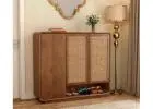 Stylish Shoe Racks Online | Wooden Shoe Racks & Shoe Cabinets