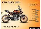 KTM 200 Duke Price, Specs & Mileage in India