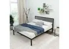 Transform Your Sleep Space with Jeometri’s Upholstered Bed Frame