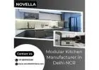 Trusted Modular Kitchen Manufacturer in Delhi NCR for Elegant Living