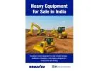Explore Komatsu Heavy Equipment India Today