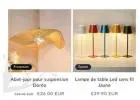 Annonce : Luminaires Design Français – Élégance & Innovation