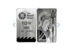 10 Oz Britannia Silver Bar - Royal Mint UK
