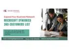 Microsoft Dynamics 365 Customers List