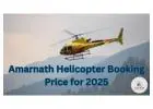What is the procedure to get a Yatra Permit for Amarnath Yatra, while travelling by helicopter?