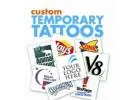 Win Attention Fast with Custom Temporary Tattoos at Wholesale prices