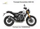 Triumph Scrambler 400 XC Price Adventure-Ready Scrambler