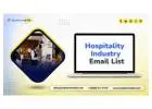 Our Hospitality Industry Email List is Fully Customizable As Per Your Specific Marketing Needs!