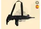 Buy Online Gonher Diecast Uzi Machine Gun 12-Shot - Cap Guns Australia