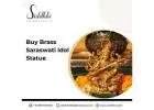 Buy Brass Saraswati Idol Statue