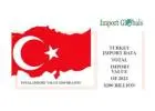 Turkey Import Data – Insightful, Real-Trade Details