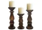 Buy Elegant Pillar Candle Holders for a Warm, Cozy ******ce – Perilla Home