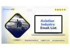 Our All Inclusive Aviation Industry Email List for Building Symbiotic Connections!