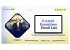 Connect with Top C-Levels from Various Industries with Our C-Level Executives Email List!