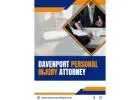 Experienced Davenport Personal Injury Attorney – Free Consultations