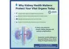 Why Kidney Health Matters: Protect Your Vital Organs Today