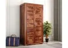 Multi-Storage Wooden Cupboard for Bedroom – Smart Wardrobe Design