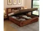 Add Timeless Charm to Your Room with a Crafted Wooden Bed