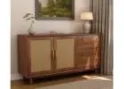 Compact Dining Room Organizer with Premium Side Board