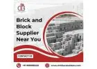Find Trusted Brick and Block Supplier Near You