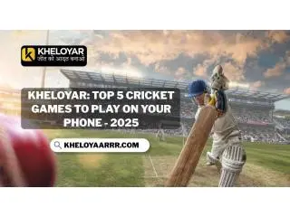 Kheloyar: Top 5 Cricket Games to Play on Your Phone - 2025 Kheloyar: Top 5 Cricket Games to Play on Your Phone - 2025