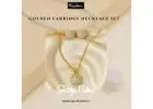 Top 10 Golden Earrings Necklace Set Ideas for Weddings