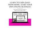 Ready to take control of your time and work from home (or anywhere)? Ready to take control of your time and work from home (or anywhere)?