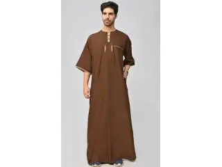 Buy Mens Arabic Kashibo Thobe: Jubba With Pockets Buy Mens Arabic Kashibo Thobe: Jubba With Pockets