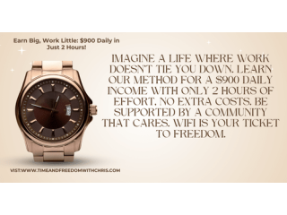 Earn Big, Work Little: $900 Daily in Just 2 Hours! Earn Big, Work Little: $900 Daily in Just 2 Hours!