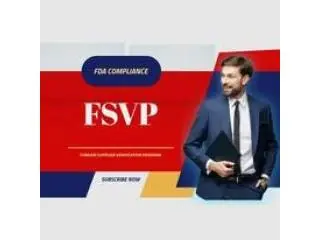 FDA Foreign Supplier Verification Program Agent Service FDA Foreign Supplier Verification Program Agent Service