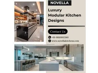 Luxury Modular Kitchen Design with Cost Calculator – Novella Kitchens Luxury Modular Kitchen Design with Cost Calculator – Novella Kitchens