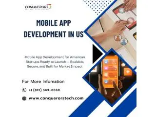 Mobile App Development in US  | Conquerors Tech Mobile App Development in US  | Conquerors Tech