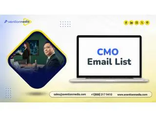 Purchase Our 100% Certified & Accurate CMO Email List for Guaranteed Profitability! Purchase Our 100% Certified & Accurate CMO Email List for Guaranteed Profitability!