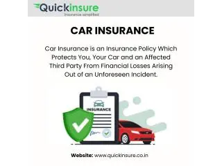 Affordable Car Insurance Plans by Quickinsure Affordable Car Insurance Plans by Quickinsure