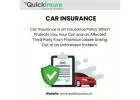 Affordable Car Insurance Plans by Quickinsure