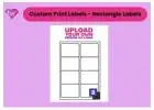 Custom Personalised Rectangle Stickers 99.1 x 67.7mm | Matt Labels