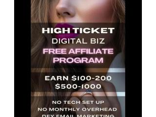 High Ticket Commission - Free Affiliate Program High Ticket Commission - Free Affiliate Program