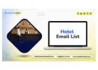 Get Well-Curated Hotel Email List from Avention Media to Secure Profitable Business Connections!