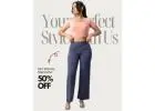 Buy Women Slim Fit Trousers Online