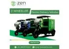 Smarter 3 Wheeler Electric Delivery Vehicles - Zen Mobility