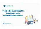 Top Dedicated Shopify Developers for Ecommerce Growth