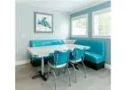 Get chic diner booths from Bars and Booths.com, Inc, the reputed Retro furniture manufacturers