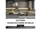 Trusted Luxury Kitchen Manufacturer in Delhi for Modern Homes
