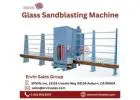 Automatic Glass Sandblasting Machine | Ervin Sales Group