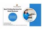 Best Printing Services For Small Business