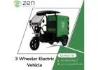 Advanced 3 Wheeler Electric Vehicle for India – Zen Mobility