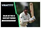 Online Cricket ID WhatsApp Number for Safe Betting Access & 24/7 Assistance