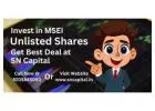 Buy & Sell MSEI Unlisted Share Online at Best Price