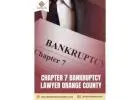 Take Chapter 7 Bankruptcy Lawyer Relief Today