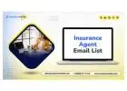 Grab a verified Insurance Agent Email List contact database